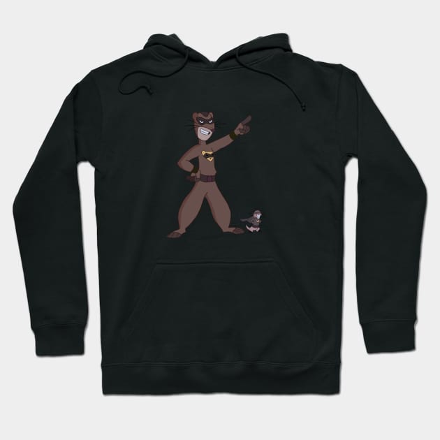 The Fearless Ferret - Ron Stoppable Hoodie by MAKAE